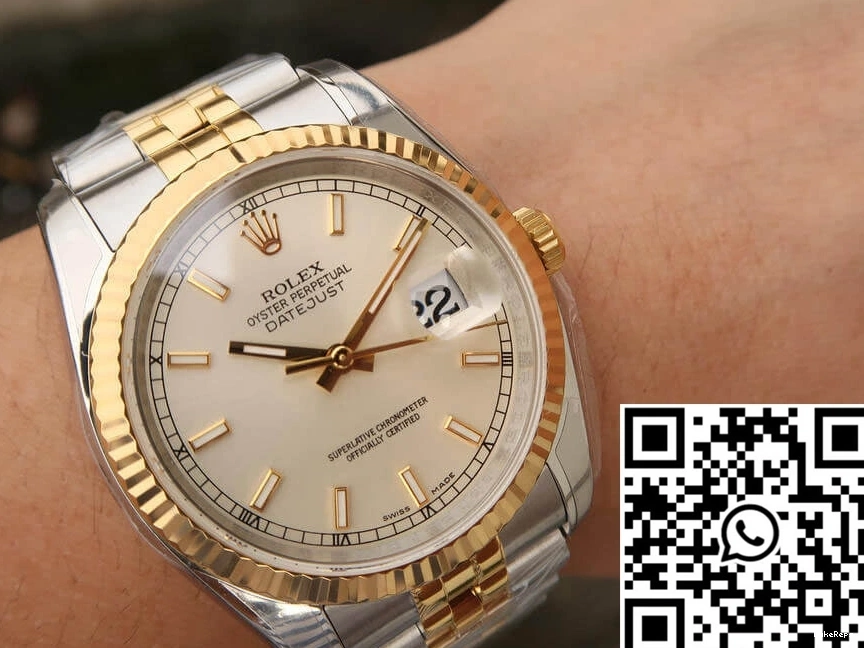 Gold 116233 AR Factory Yellow Rolex 36MM Datejust 0402